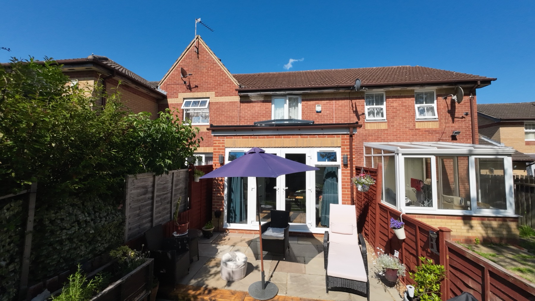 Single Storey Rear House Extension in Oldbrook