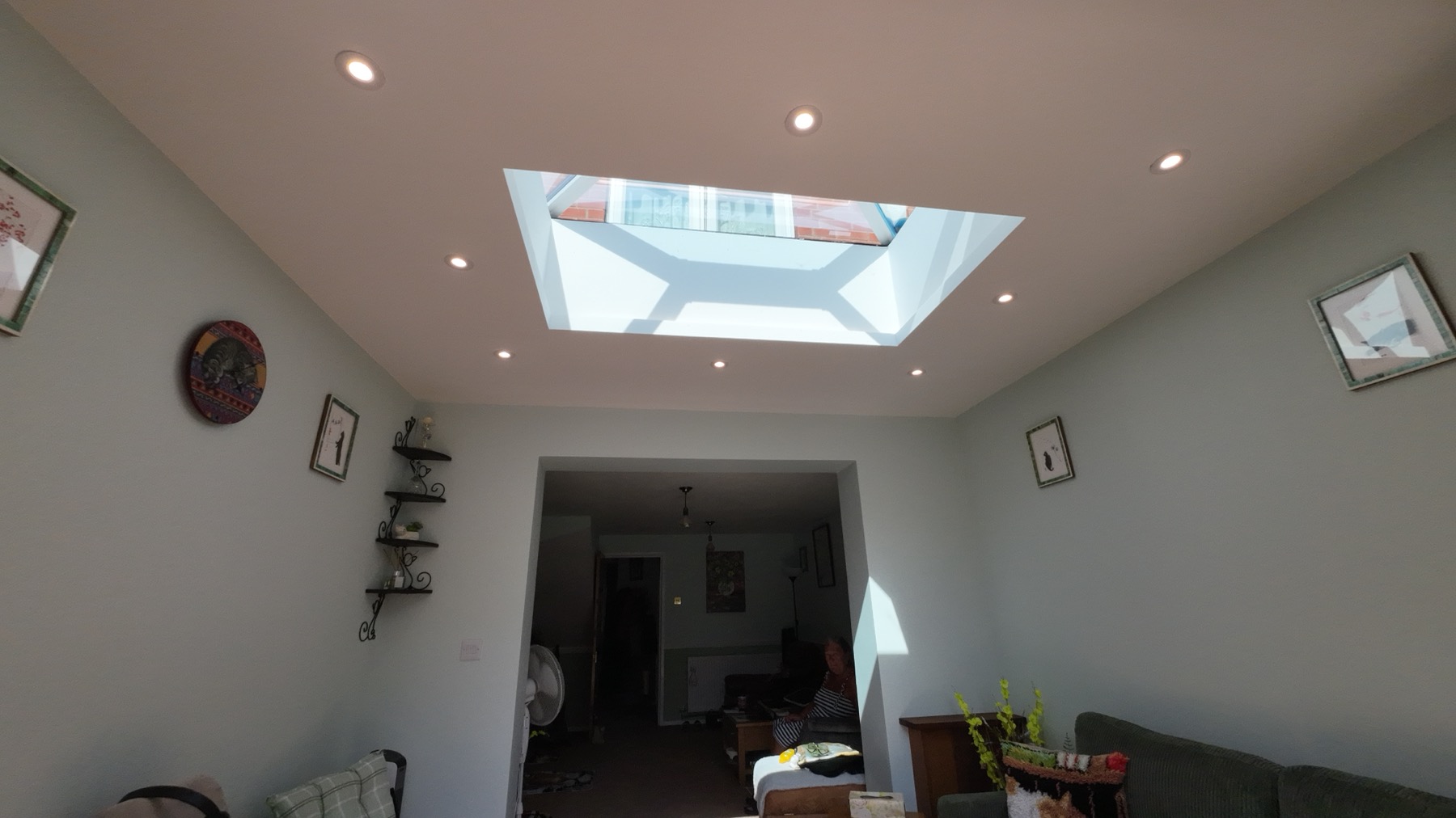 Single Storey Rear House Extension in Oldbrook