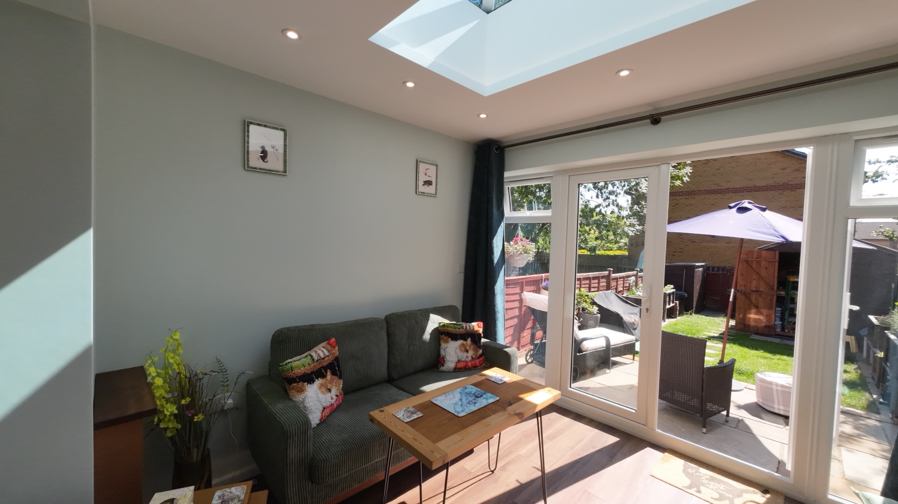 Single Storey Rear House Extension in Oldbrook