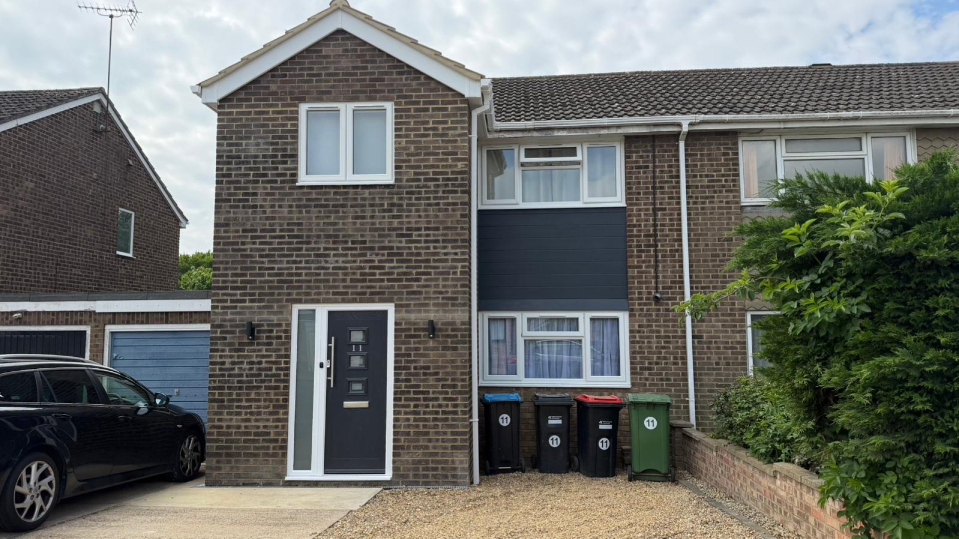 Double storey front extension in Milton Keynes — Crownhill Building Services